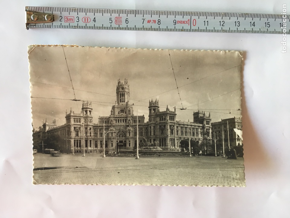 Postales: Madrid &rdquo;Palacio de Comunicaciones&rdquo; (h.1950?) - Foto 1