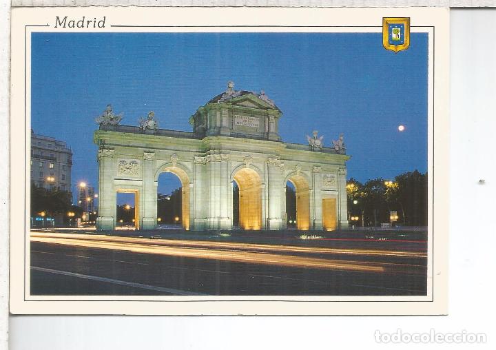 Postales: MADRID PUERTA ALCALA ESCRITA - Foto 1
