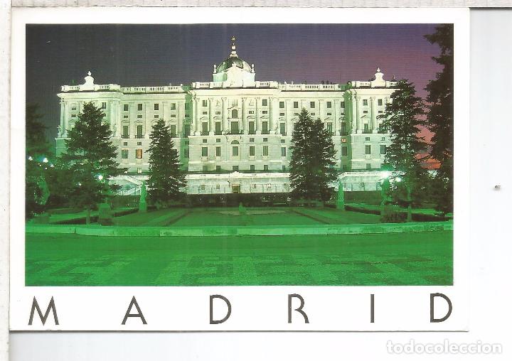 Postales: MADRID PALACIO REAL ESCRITA - Foto 1