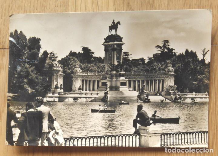Postales: MADRID - ESTANQUE DELRETIRO - Foto 1