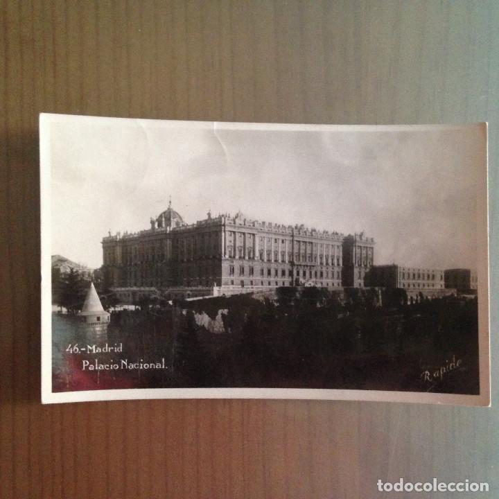 Postales: POSTAL MADRID PALACIO NACIONAL - Foto 1