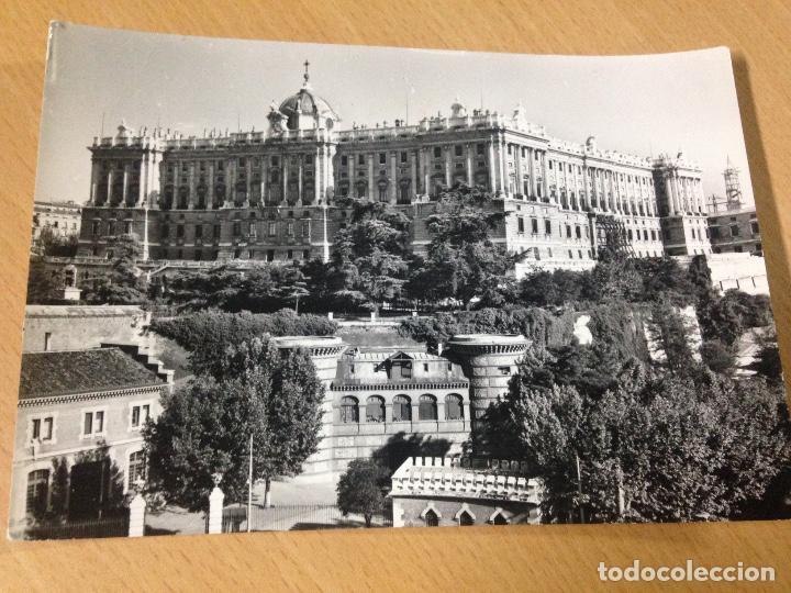 Postales: ANTIGUA POSTAL MADRID PALACIO REAL - Foto 1