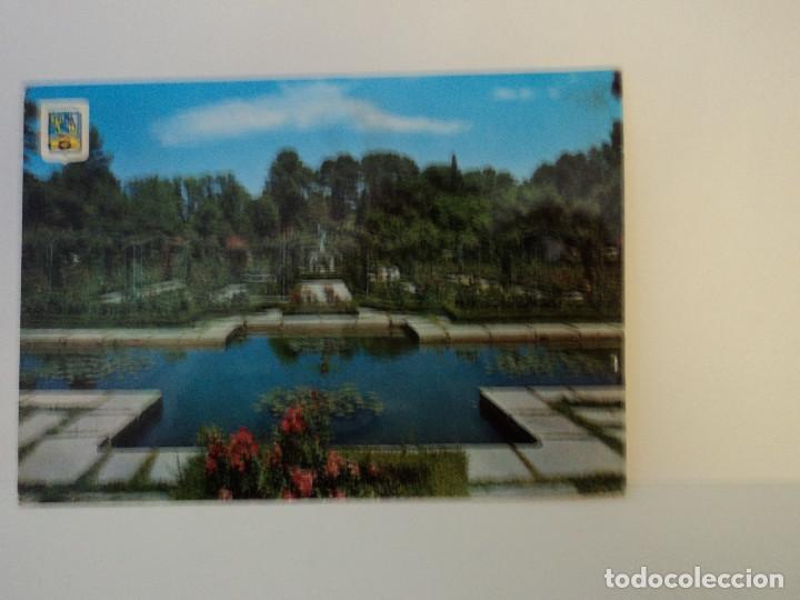 Postales: madrid parque del retiro ed dominguez circulada 1966 - Foto 1