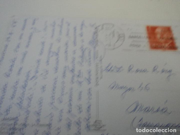 Postales: madrid parque del retiro ed dominguez circulada 1966 - Foto 2