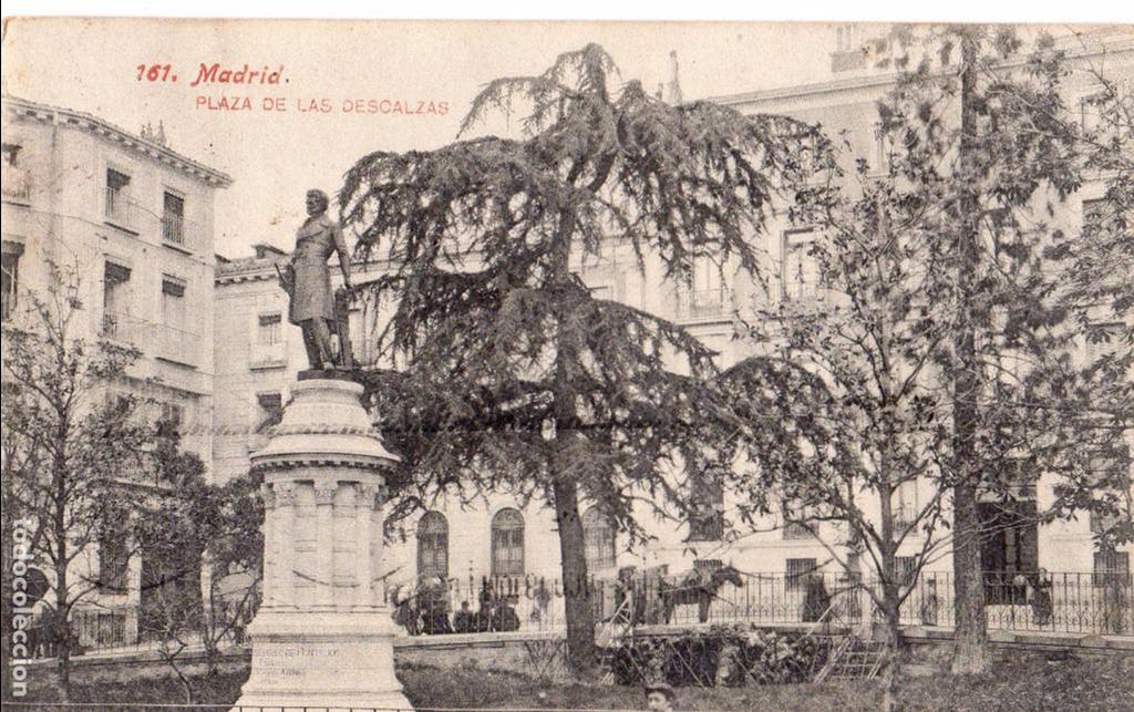 Madrid Plaza De Las Descalzas Circulada 1918 Comprar Postales Antiguas De La Comunidad De Madrid En Todocoleccion