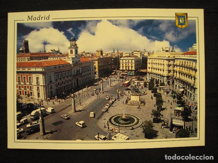 Postales: POSTAL MADRID - PUERTA DEL SOL. - Foto 1