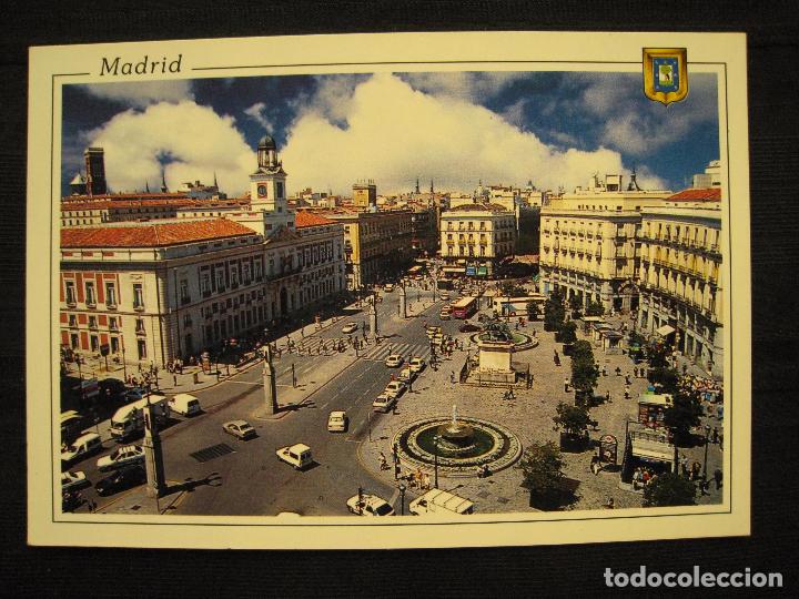 Postales: POSTAL MADRID - PUERTA DEL SOL. - Foto 2
