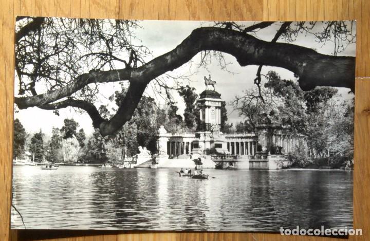 Postales: MADRID - ESTANQUE DEL RETIRO - Foto 1