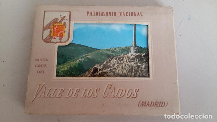 Cartoline: 18 POSTALES EN ACORDEON, SANTA CRUZ DEL VALLE DE LOS CAIDOS. PATRIMONIO NACIONAL.