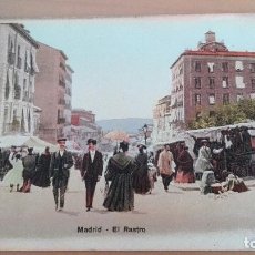 Postales: POSTAL MADRID EDIC. P. Z. Nº 47447 EL RASTRO MUY ANIMADA 