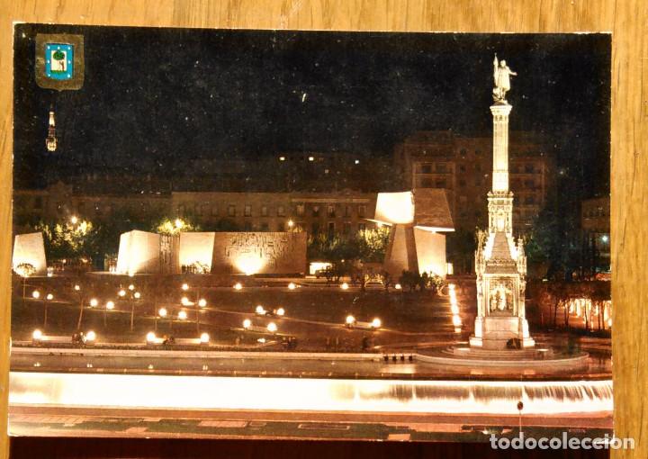 Postales: MADRID - PLAZA DE LA HISPANIDAD - Foto 1