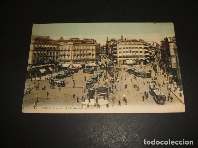 Postales: MADRID LA PUERTA DE SOL - Foto 1