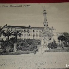 Postales: POSTAL DE MADRID - PLAZA Y MONUMENTO A COLÓN. Lote 101084195