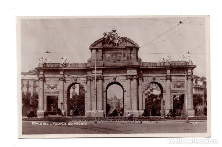 Postales: MADRID.- PUERTA DE ALCAL&Aacute; - Foto 1