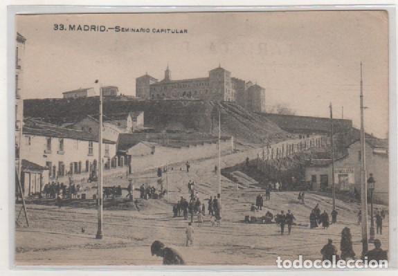 Postales: 33 Madrid Seminario capitular. Sin circular. - Foto 1