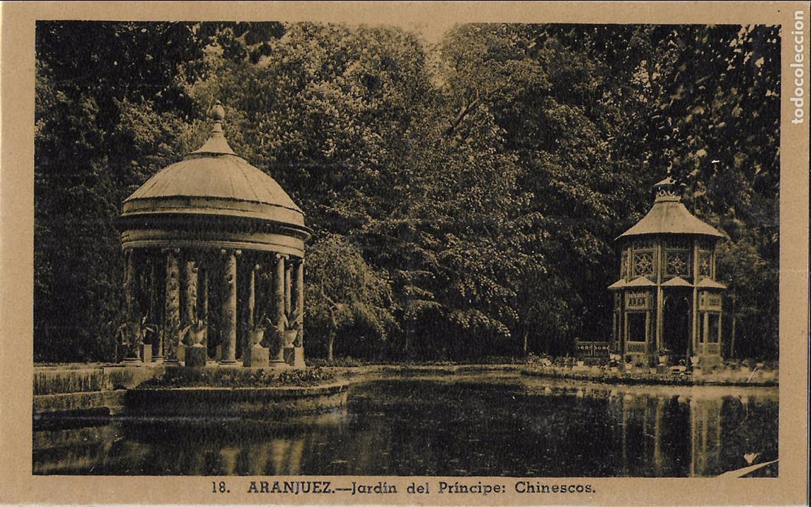 Postales: P- 7775. LOTE DE 8 POSTALES DE ARANJUEZ. - Foto 9