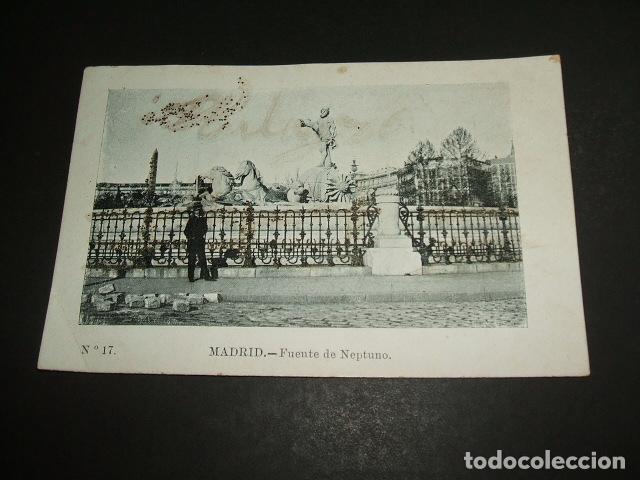 Postales: MADRID FUENTE DE NEPTUNO - Foto 1