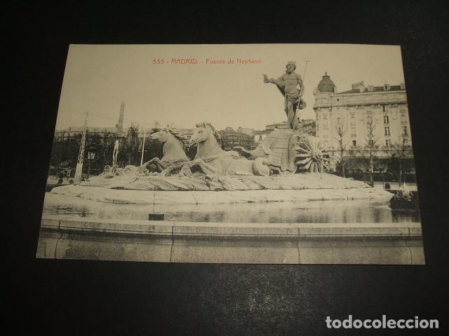 Postales: MADRID FUENTE DE NEPTUNO - Foto 1