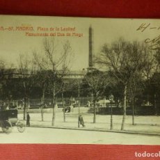 Postales: POSTAL - ESPAÑA - MADRID - 57.- PLAZA DE LA LEALTAD - CASTAÑEIRA ALVAREZ - C.A.Y L ESCRITA EN 1914