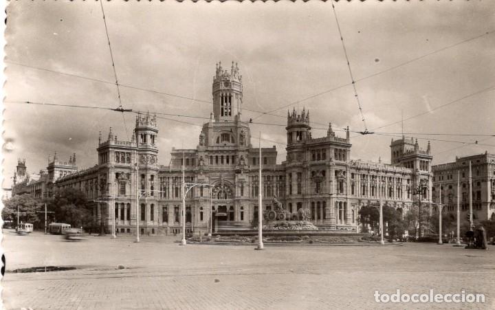 Postales: MADRID PALACIO DE COMUNICACIONES 1940 - Foto 1