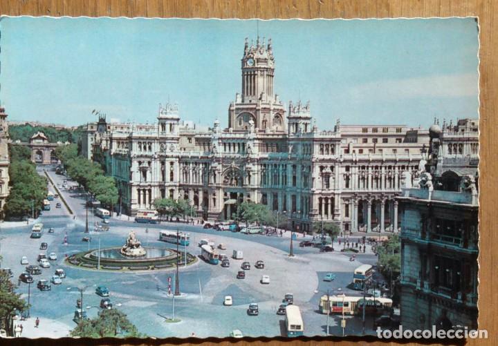 Postales: MADRID - PLAZA DE LA CIBELES - Foto 1