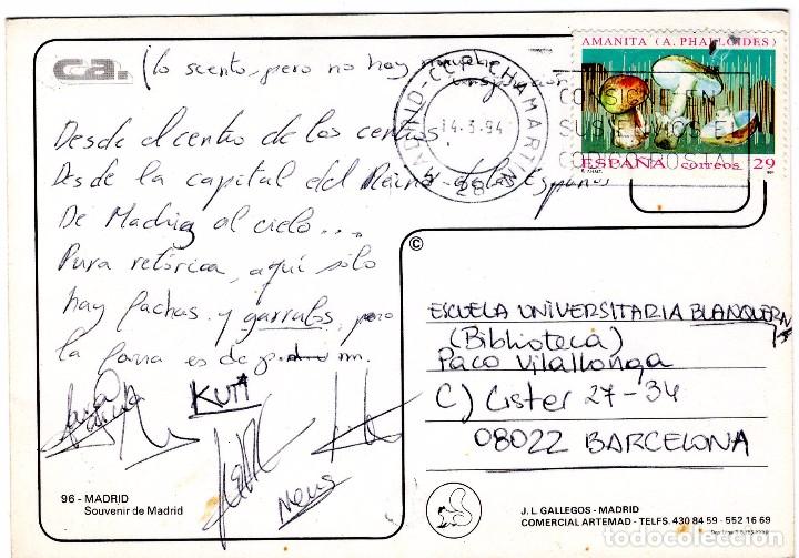 Postales: DE MADRID AL CIELO A&ntilde;O 1994 - Foto 2