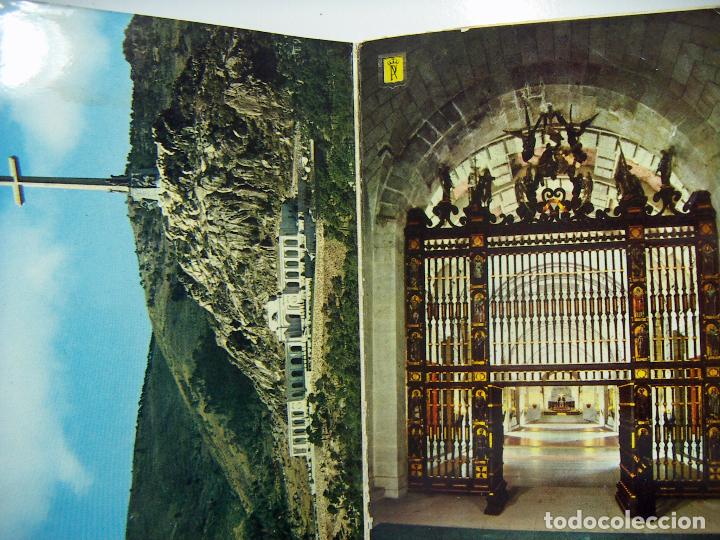 Postales: VALLE DE LOS CAIDOS 10 POSTALES EN ACORDEON - Foto 2