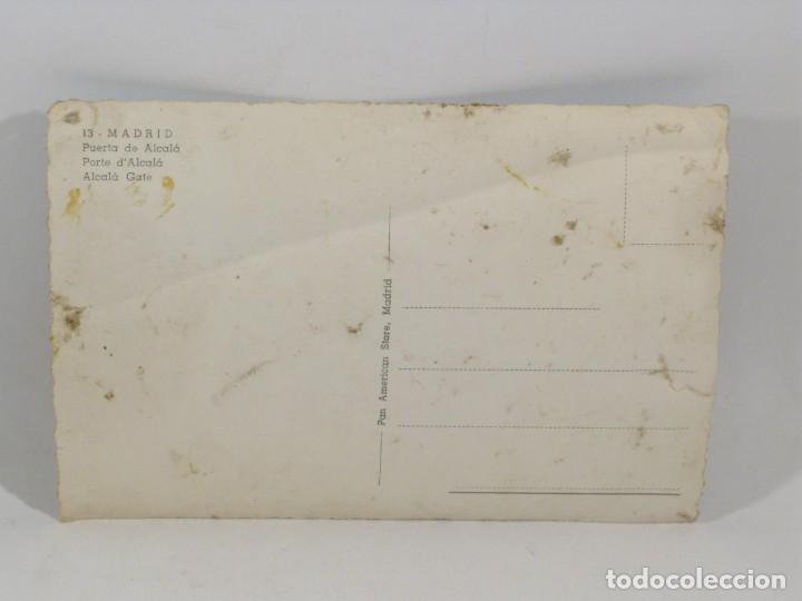 Postales: POSTAL MADRID PUERTA DE ALCALA - Foto 2