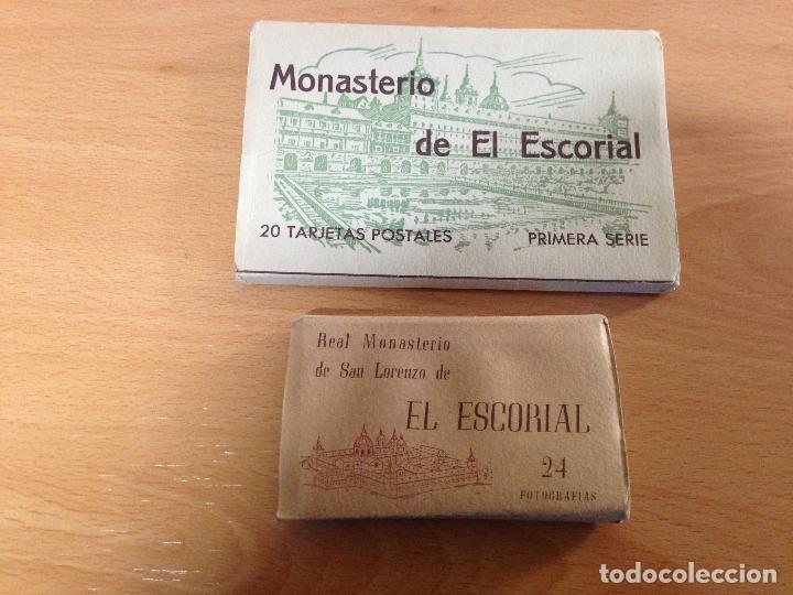 Postales: Monasterio del Escorial 2 estuches - Foto 1