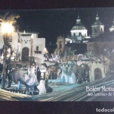 Postales: MADRID-V46-NUEVO-PUBLICITARIA-SAN LORENZO DE EL ESCORIAL-BELEN MONUMENTAL
