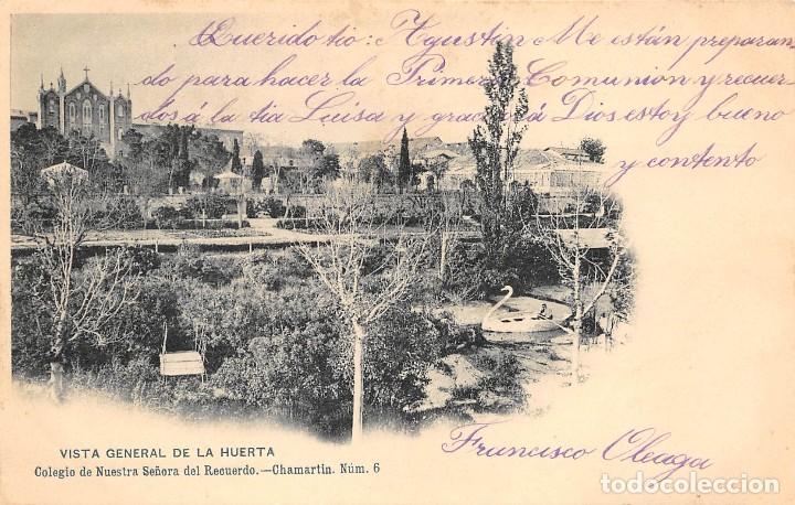 Postcards: MADRID.- VISTA GENERAL DE LA HUERTA- COLEGIO NTRA SRA DEL RECUERDO