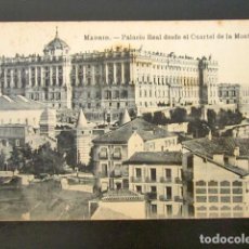 Postales: POSTAL MADRID. PALACIO REAL DESDE EL CUARTEL DE LA MONTAÑA. . Lote 109240651