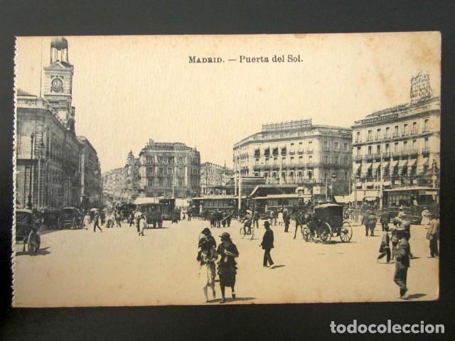 Postales: POSTAL MADRID. PUERTA DEL SOL. - Foto 1