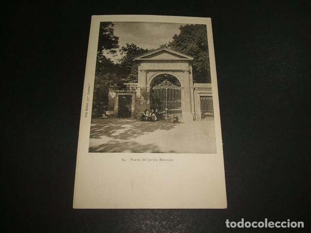 Postales: MADRID PUERTA DEL JARDIN BOTANICO - Foto 1