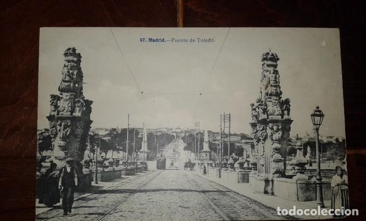 Postales: POSTAL DE MADRID - PUENTE DE TOLEDO - Foto 1