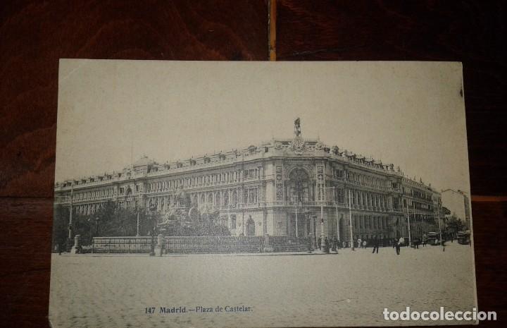Postales: POSTAL DE MADRID - PLAZA DE CASTELAR - Foto 1