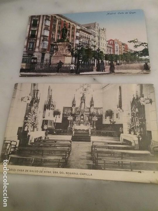 Postales: Antiguas, 4 postales.Madrid. - Foto 2
