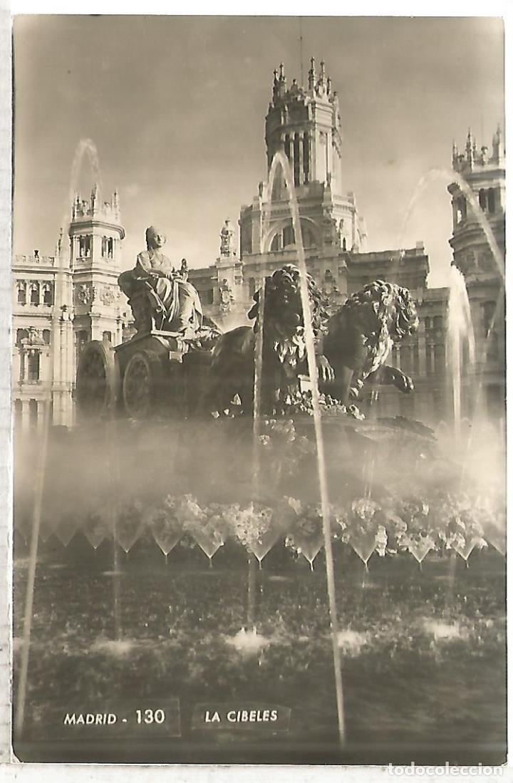 Postales: MADRID CIBELES ESCRITA - Foto 1