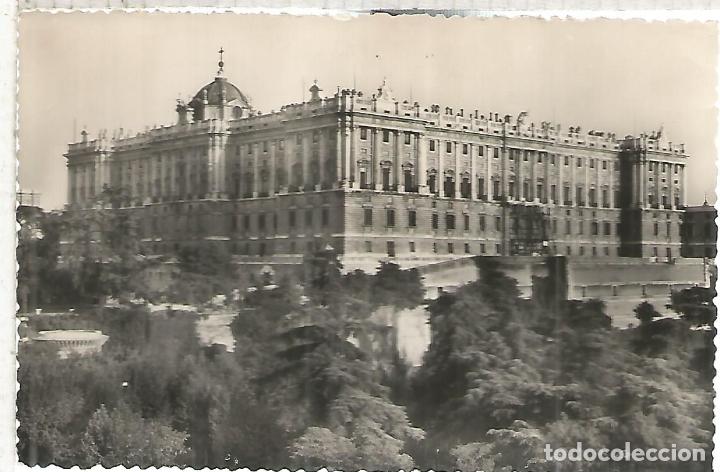 Postales: MADRID PALACIO REAL ESCRITA - Foto 1