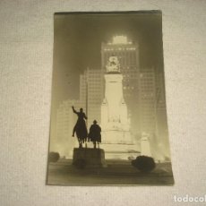 Postales: MADRID N° 20 , MONUMENTO A CERVANTES, CIRCULADA
