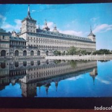 Postales: MADRID-V40-EL ESCORIAL-Nº1501-MONASTERIO-ESTANQUE DE LA HUERTA-220X155MM-DLB.3803-III-ED.PA.NACIONAL