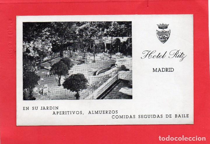 Postales: madrid. hotel ritz - Foto 1