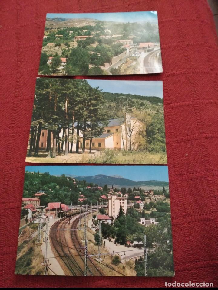 Postales: 3 postales de cercedilla circuladas - Foto 1