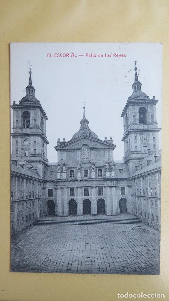 Postales: POSTAL. EL ESCORIAL. PATIO DE LOS REYES. HIJOS DE NICOLAS SERRANO