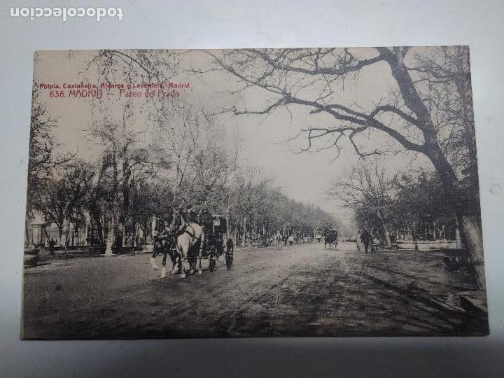 Postales: Paseo del Prado Madrid - Foto 1
