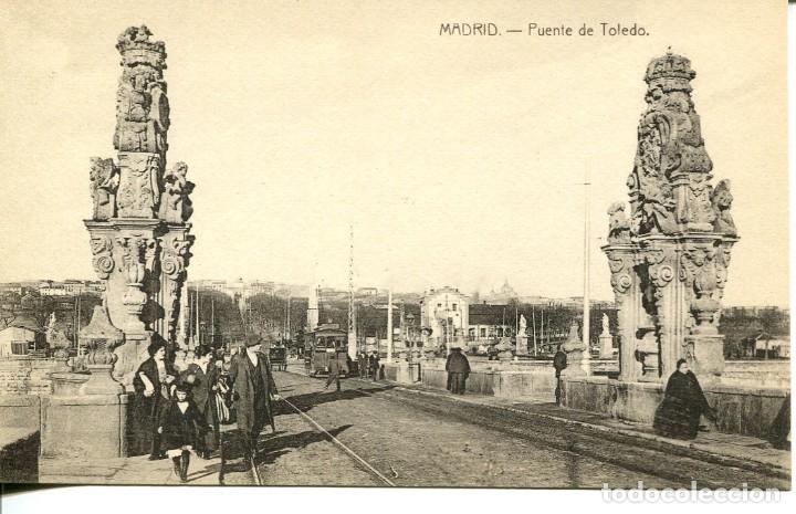 Postales: MADRID-PUENTE DE TOLEDO- - Foto 1