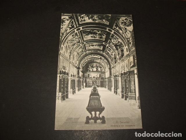 Postales: EL ESCORIAL BIBLIOTECA DEL MONASTERIO - Foto 1