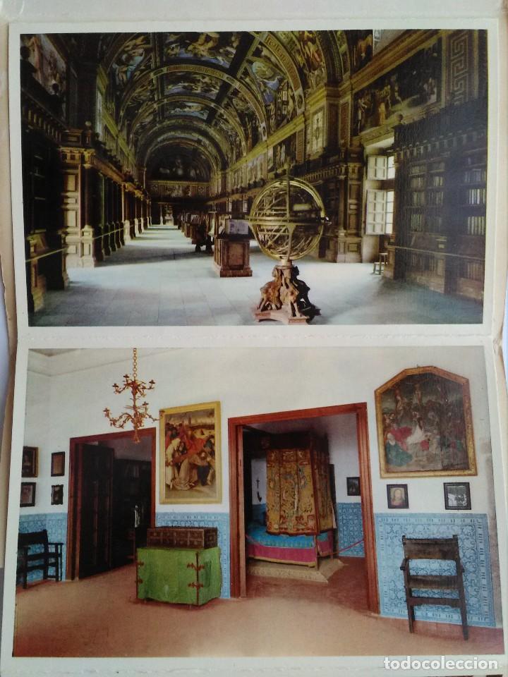 Postcards: ACORDEON 8 POSTALES EL ESCORIAL PALACIO REAL Y MONASTERIO