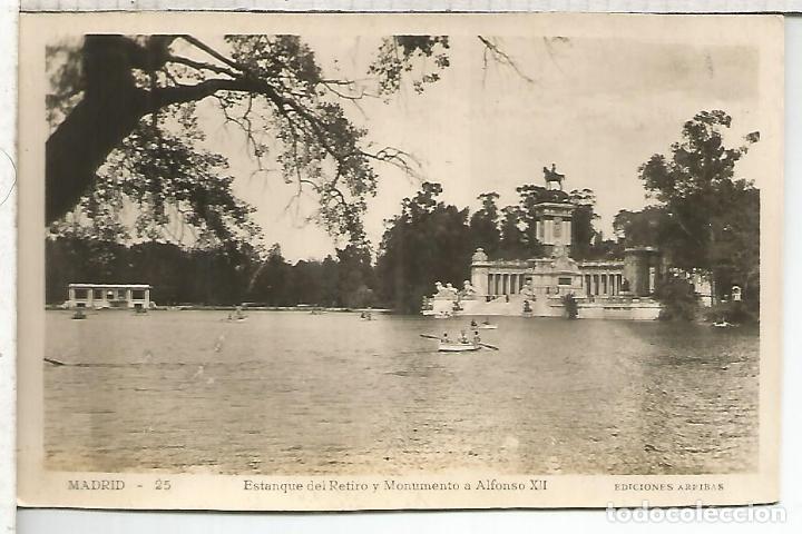Postales: MADRID RETIRO SIN ESCRIBIR - Foto 1