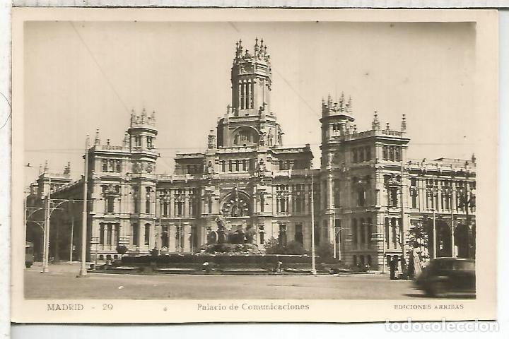 Postales: MADRID PALACIO COMUNICACIONES SIN ESCRIBIR - Foto 1